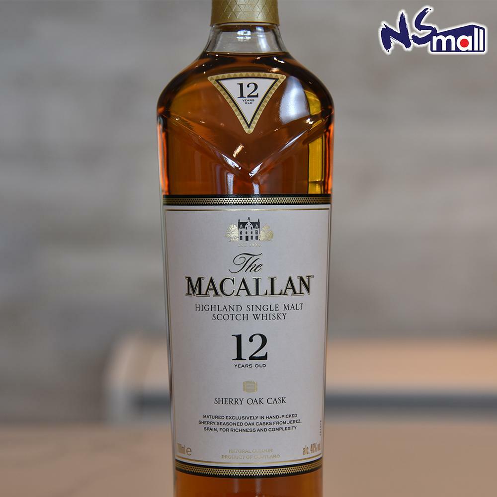The Macallan 麥卡倫 - Macallan 12y Sherry Oak (新裝) 700ml