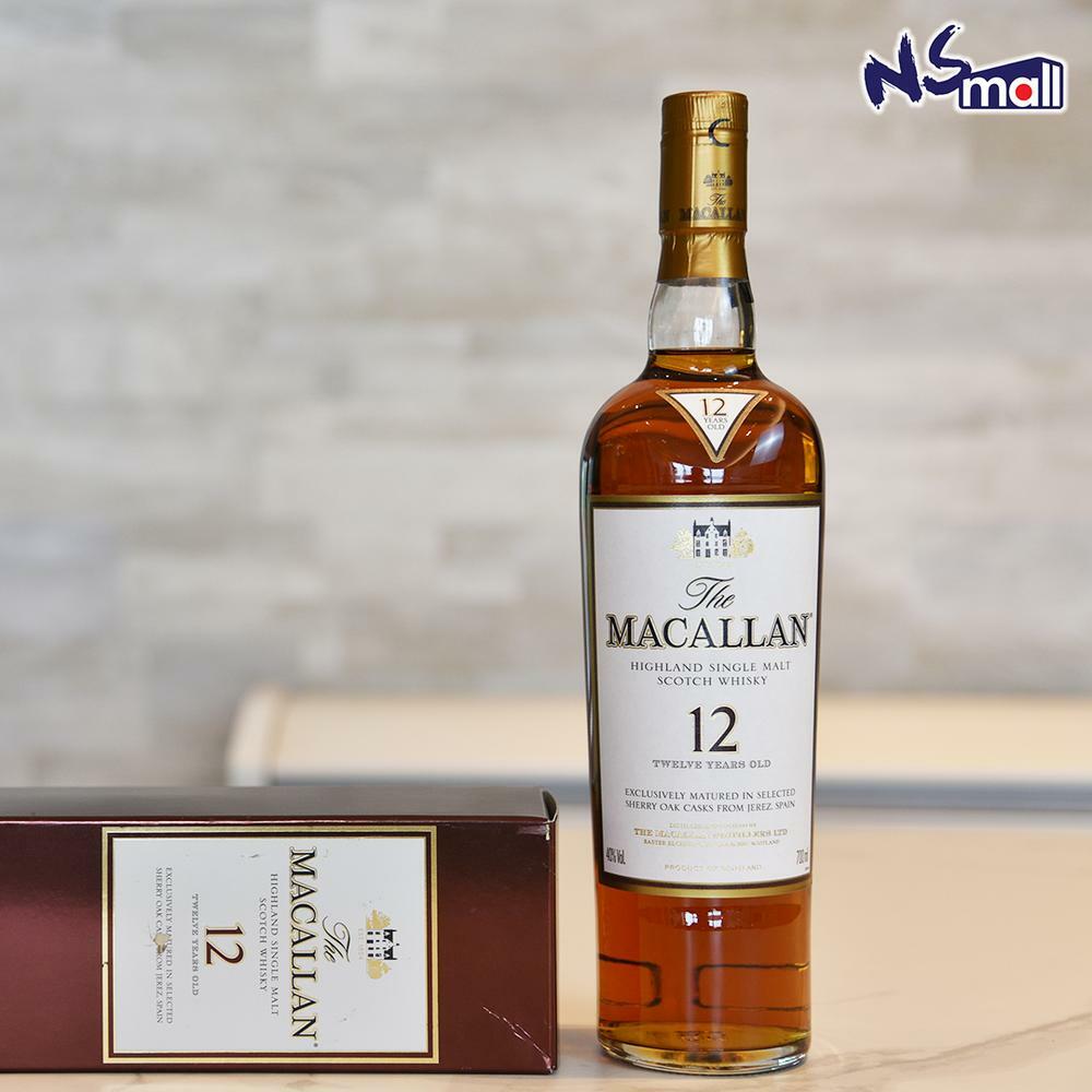 The Macallan 麥卡倫 - Macallan 12y Sherry Oak (舊裝) 700ml