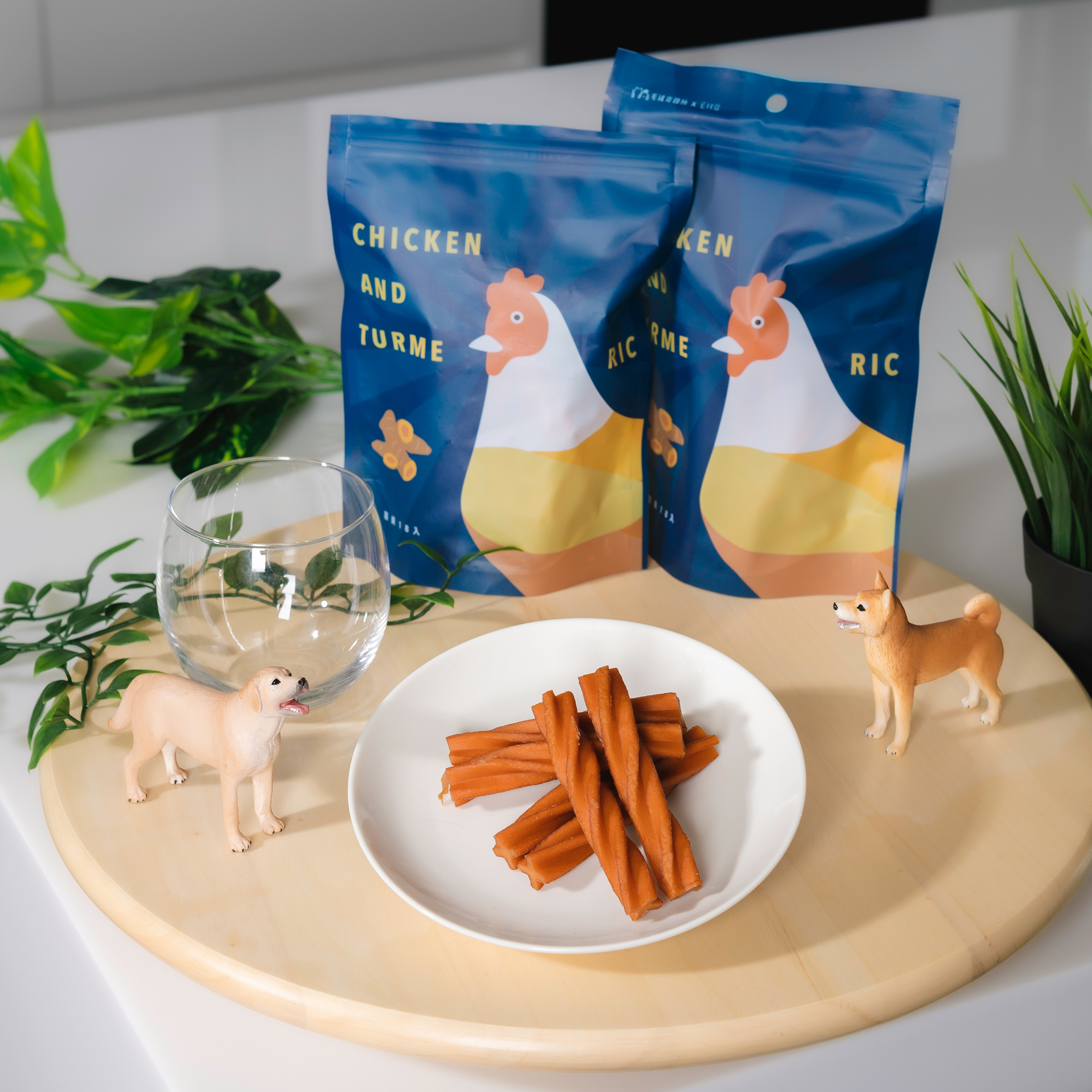 毛孩點心｜毛骨力薑黃潔牙骨 - 毛孩食務所