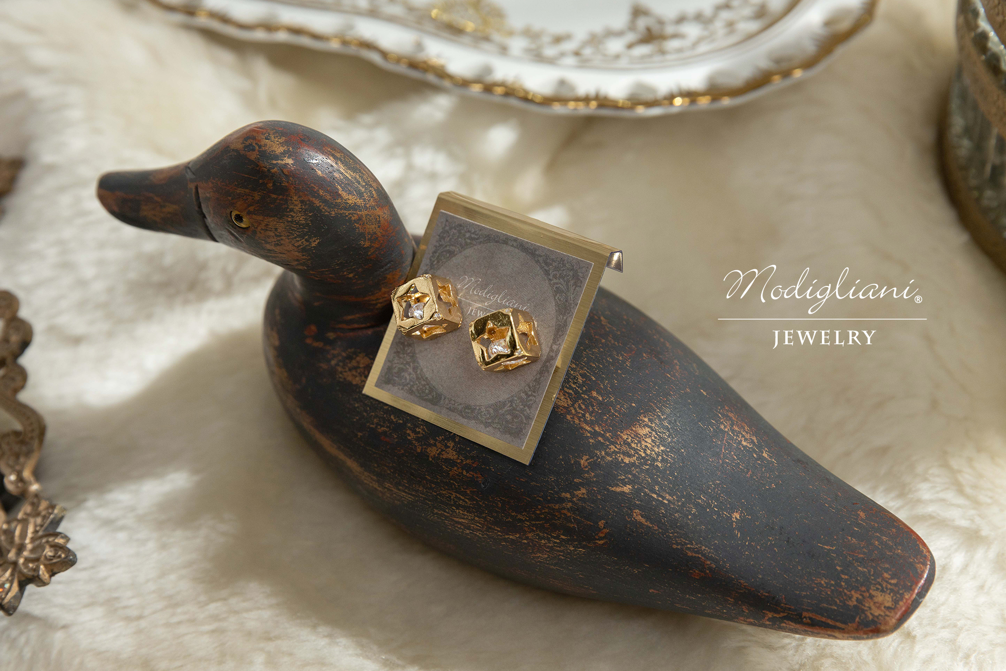 18KGP 星空漫遊耳環