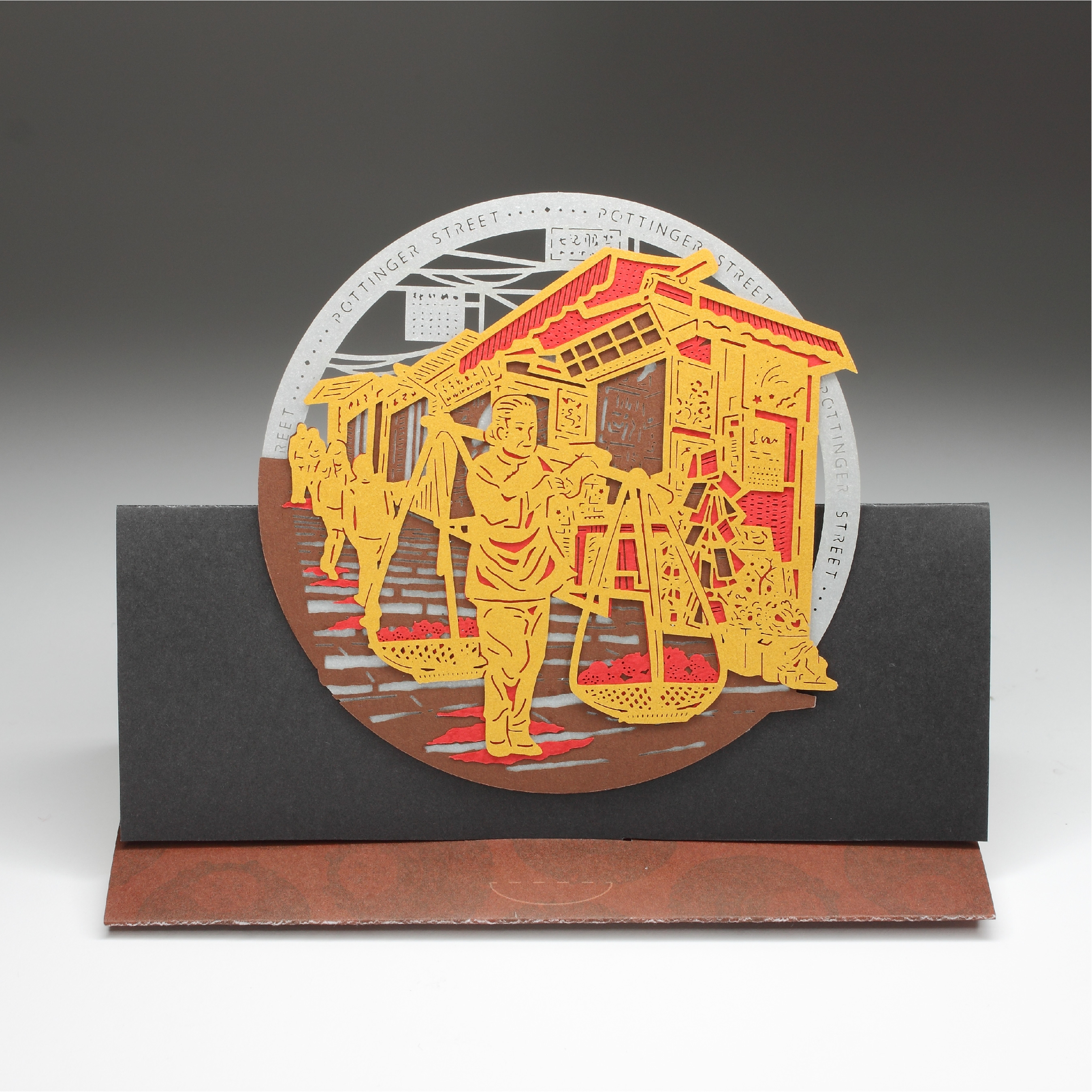 POSTALK 石板街 立體賀卡