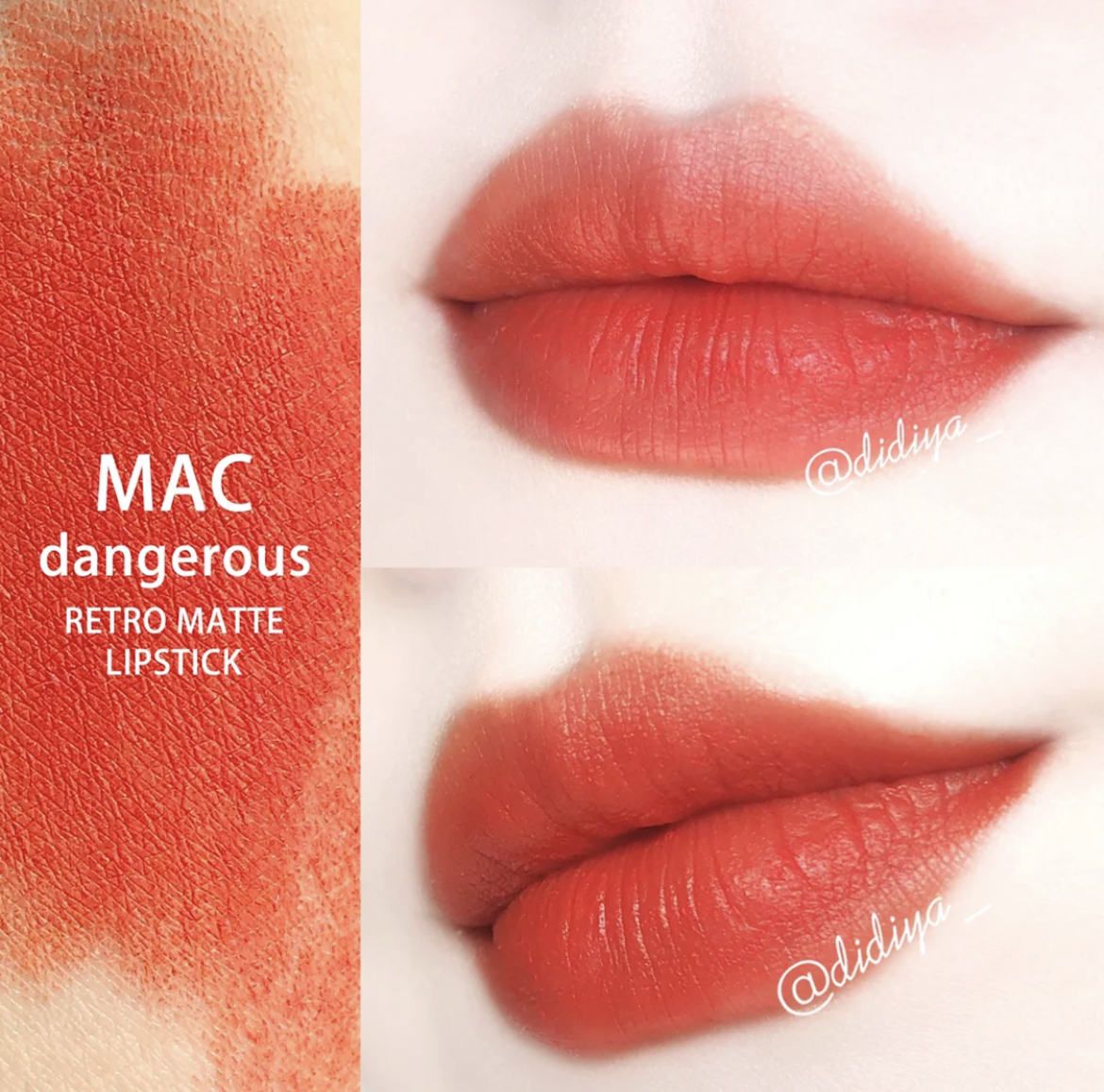 *現貨* Mac - Retro Matte Lipstick #Dangerous 復古啞光唇膏