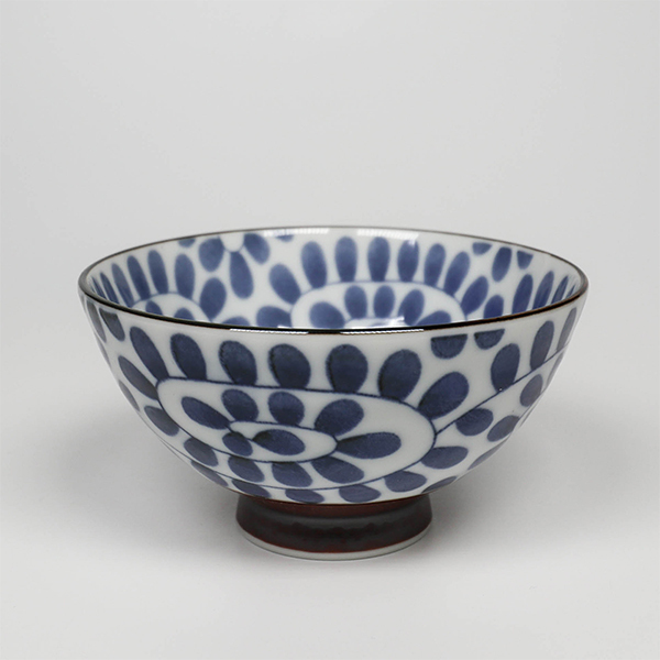 【美濃燒】八腕目唐草 陶碗