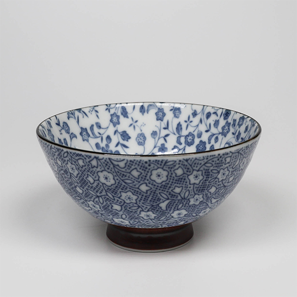 【美濃燒】織物唐草 陶碗