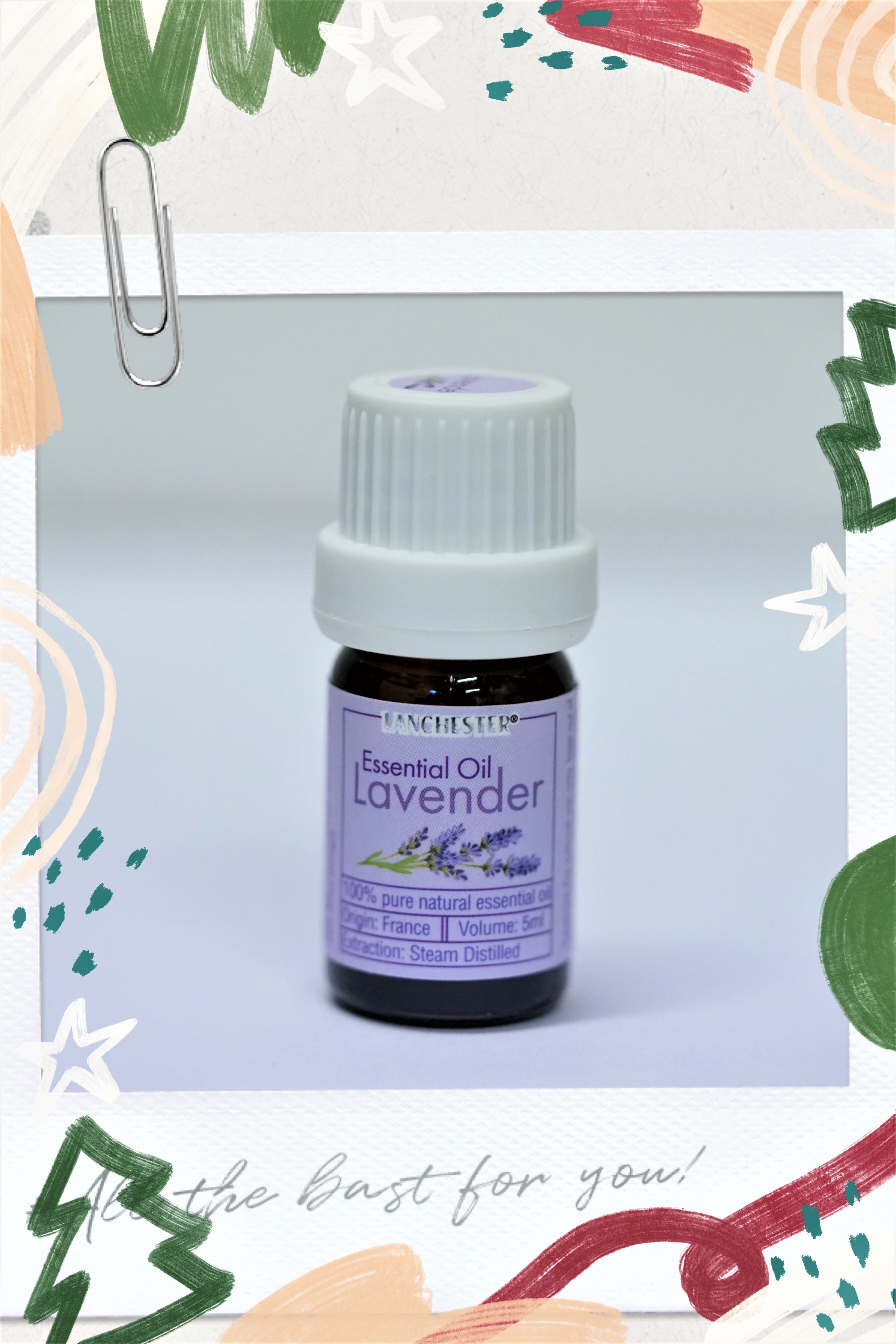 薰衣草精油（5毫升）(100%天然精油)(法國製造)