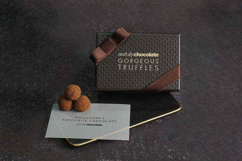 Awfully Chocolate Champagne Truffles