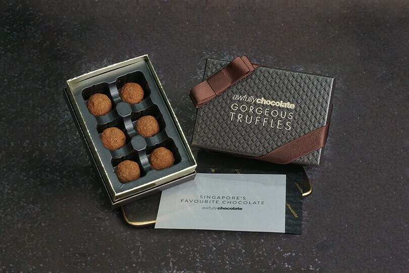 Awfully Chocolate Champagne Truffles