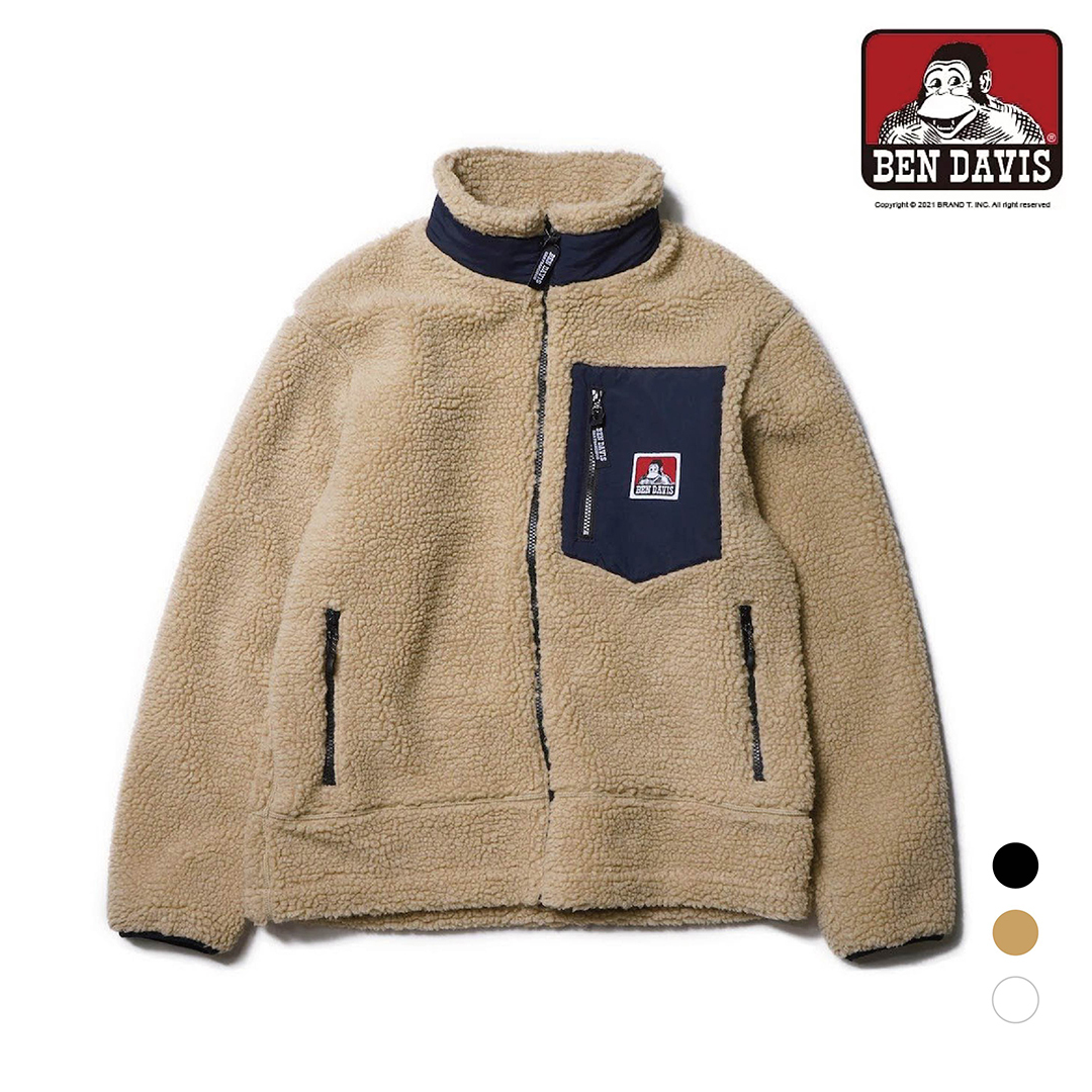 【 BEN DAVIS | 羊羔毛抗菌防臭外套 - 3色 】