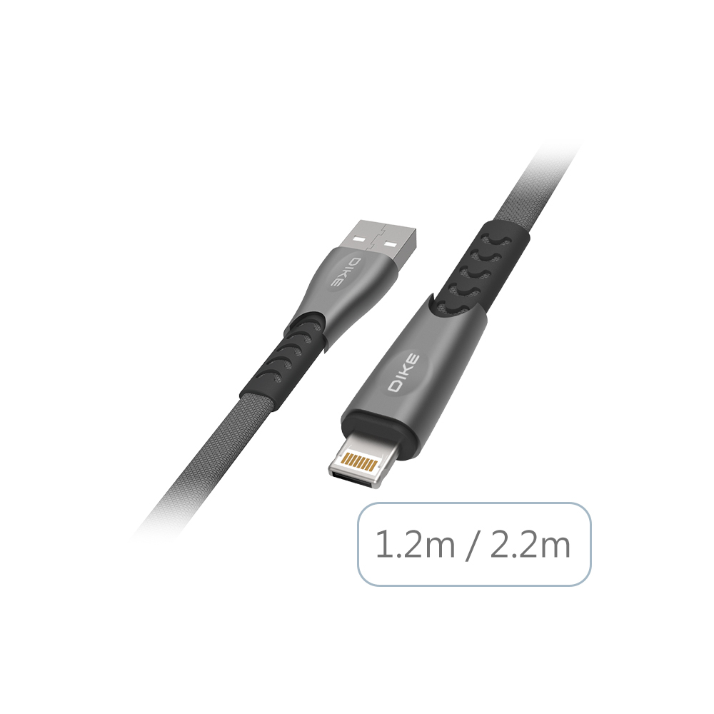 DLD51 Series 雙系統鋅合金橢圓編織快充線