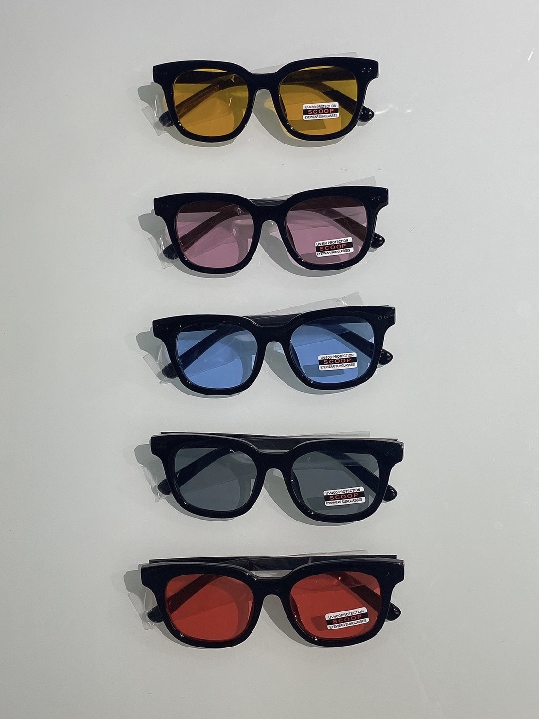 韓國 質感 半透明 方框 黑框 眼鏡 墨鏡