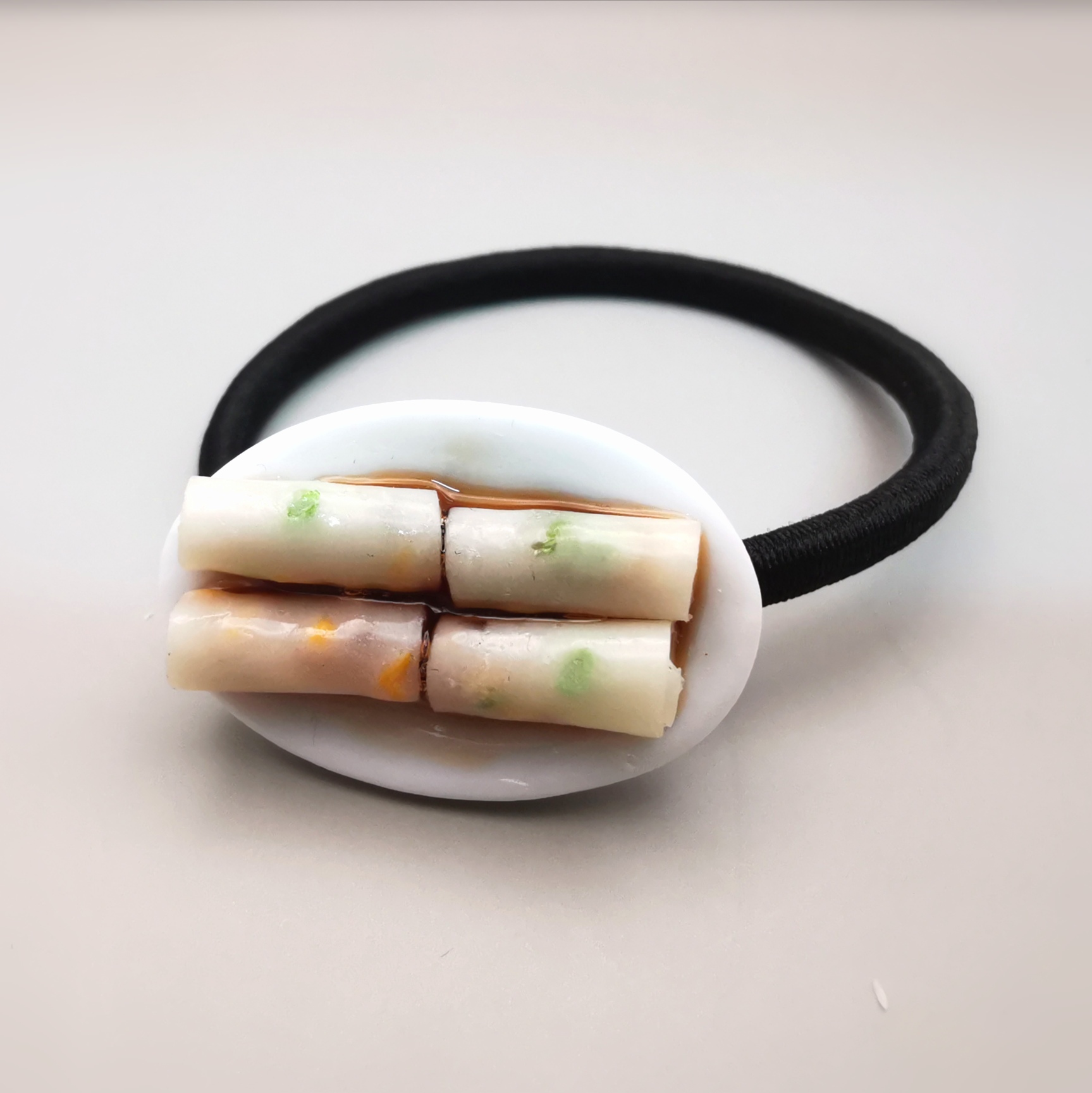 髮圈 - 香港特色小食(腸粉)