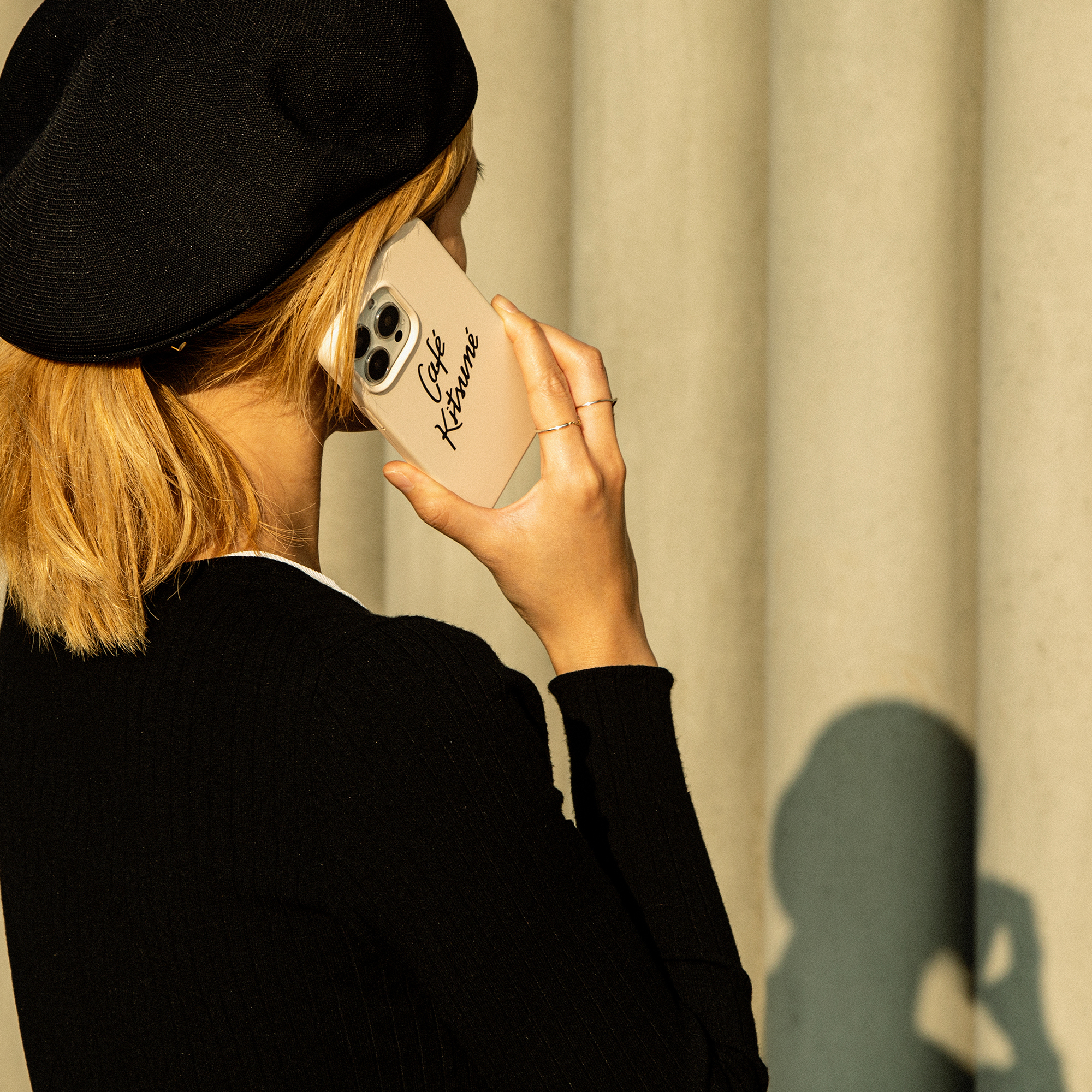 Café Kitsuné X Native Union 聯名 iPhone 13系列手機殼 - 拿鐵