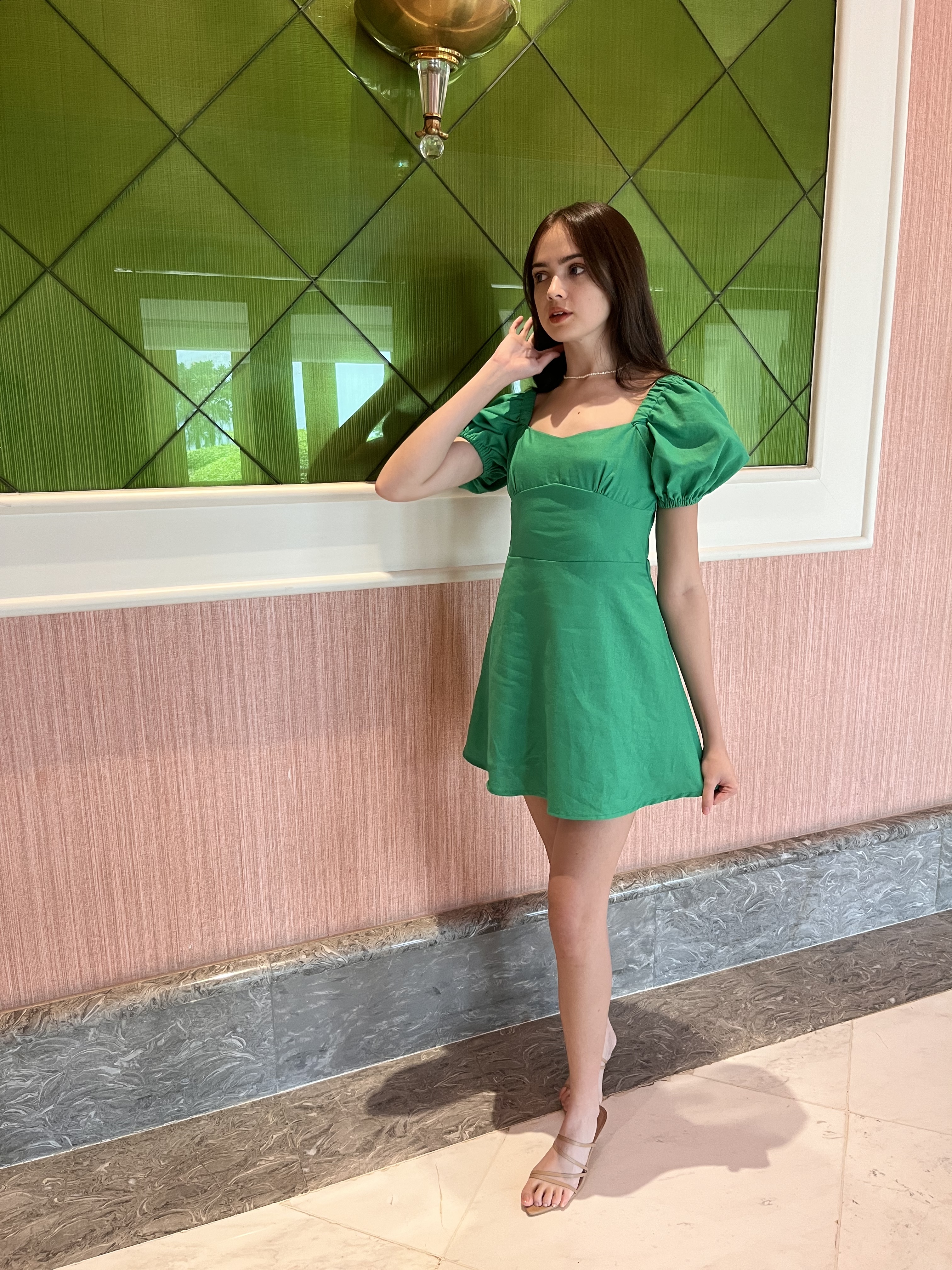 Adela Dress - Green