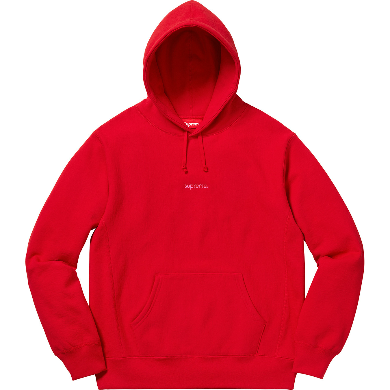 SUPREME Trademark Hooded Sweatshirt 小字帽T - FW18SW65