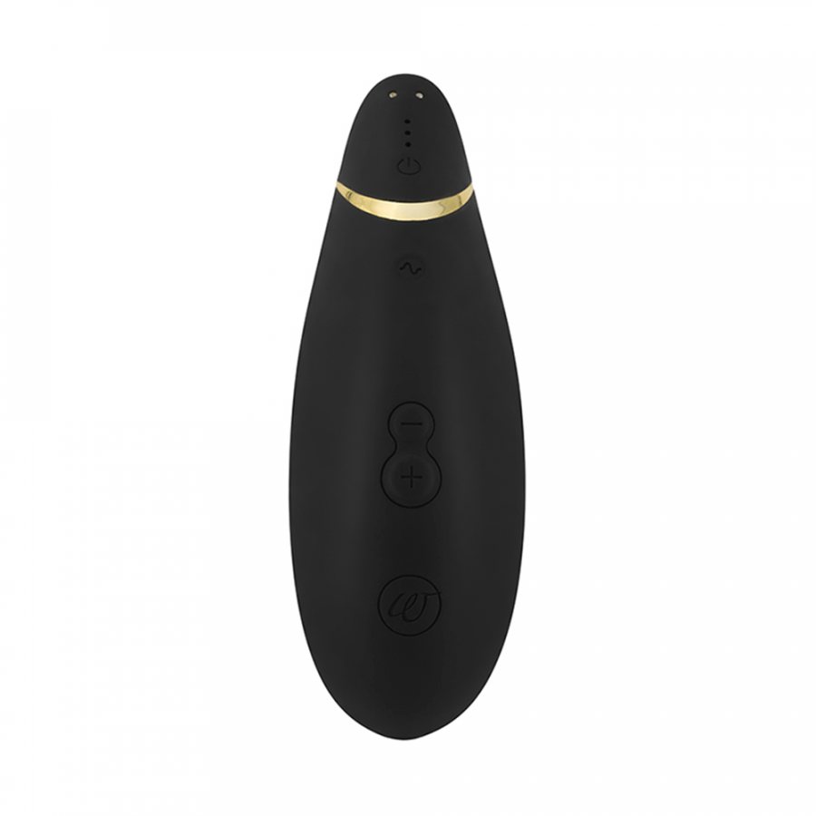 Womanizer Premium 2 陰蒂吸啜高潮器 黑色