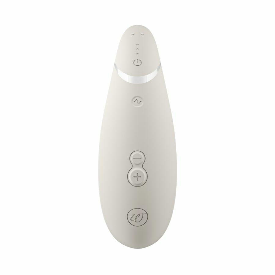 Womanizer Premium 2 陰蒂吸啜高潮器 灰白色