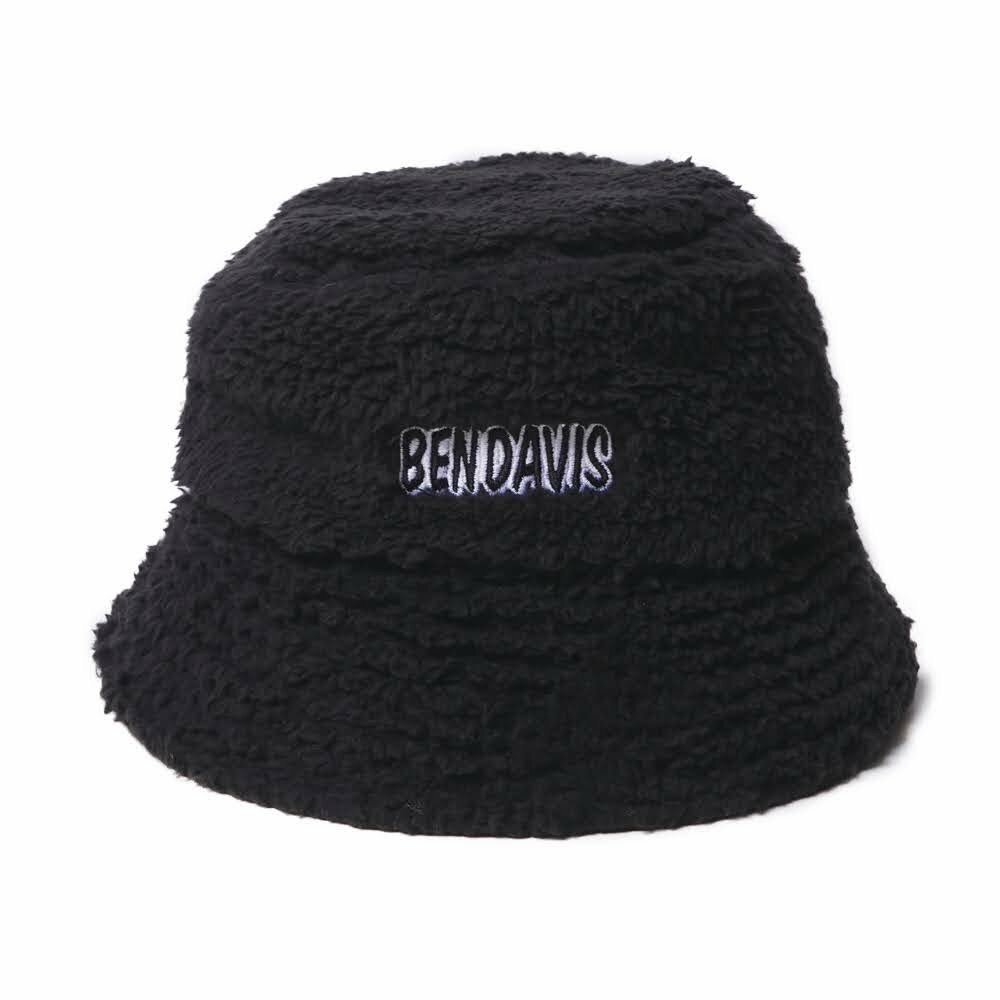 【 BEN DAVIS | 刺繡字羊羔毛漁夫帽 - 3色 】