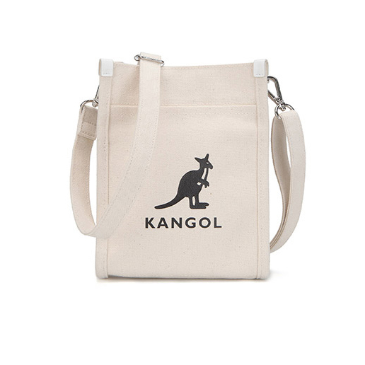 <韓國代購> KANGOL HEXA CANVAS MINI CROSS BAG