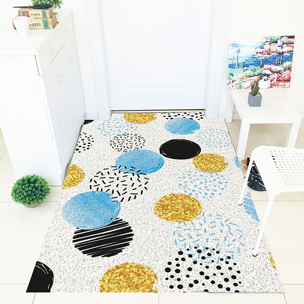 小清新風景除塵地墊