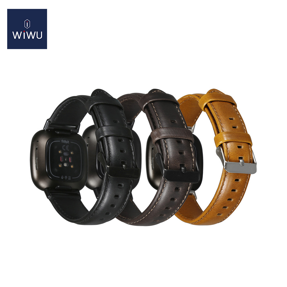 WiWU 經典皮革系列真皮錶帶