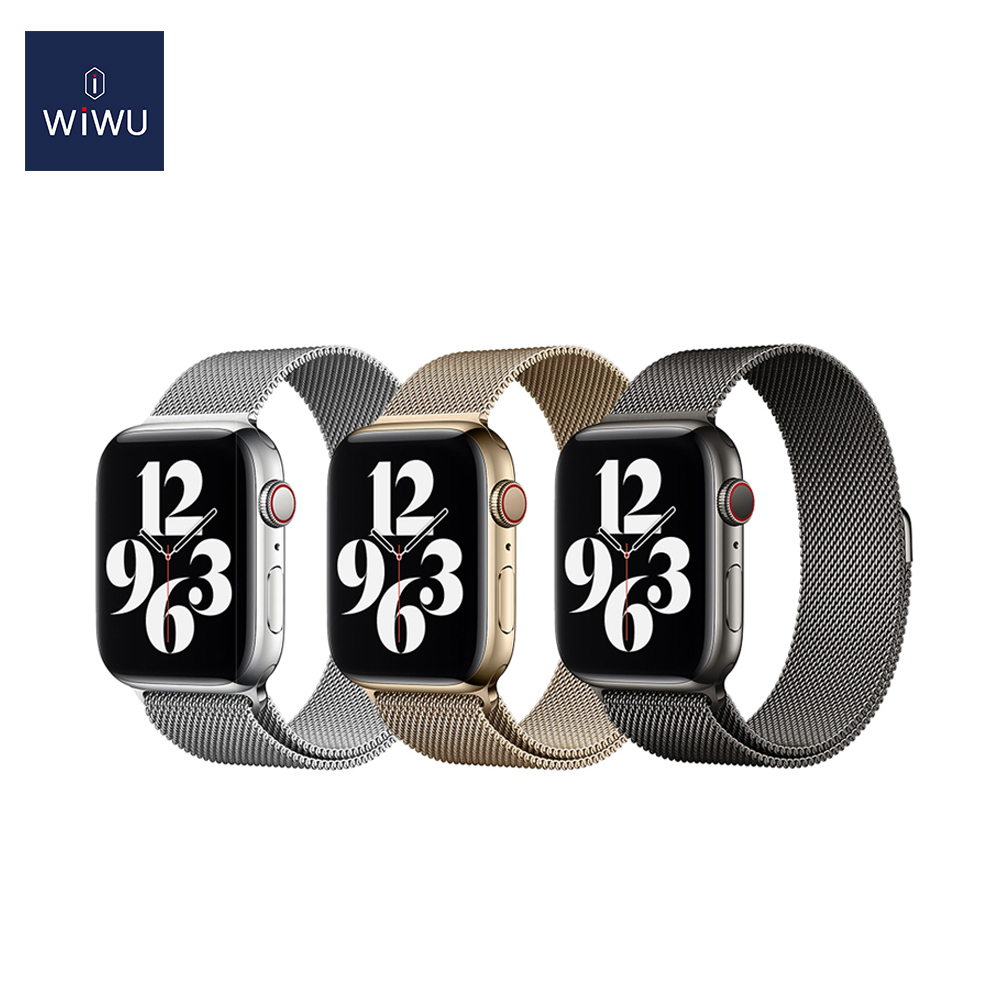 WiWU 米蘭不銹鋼系列錶帶