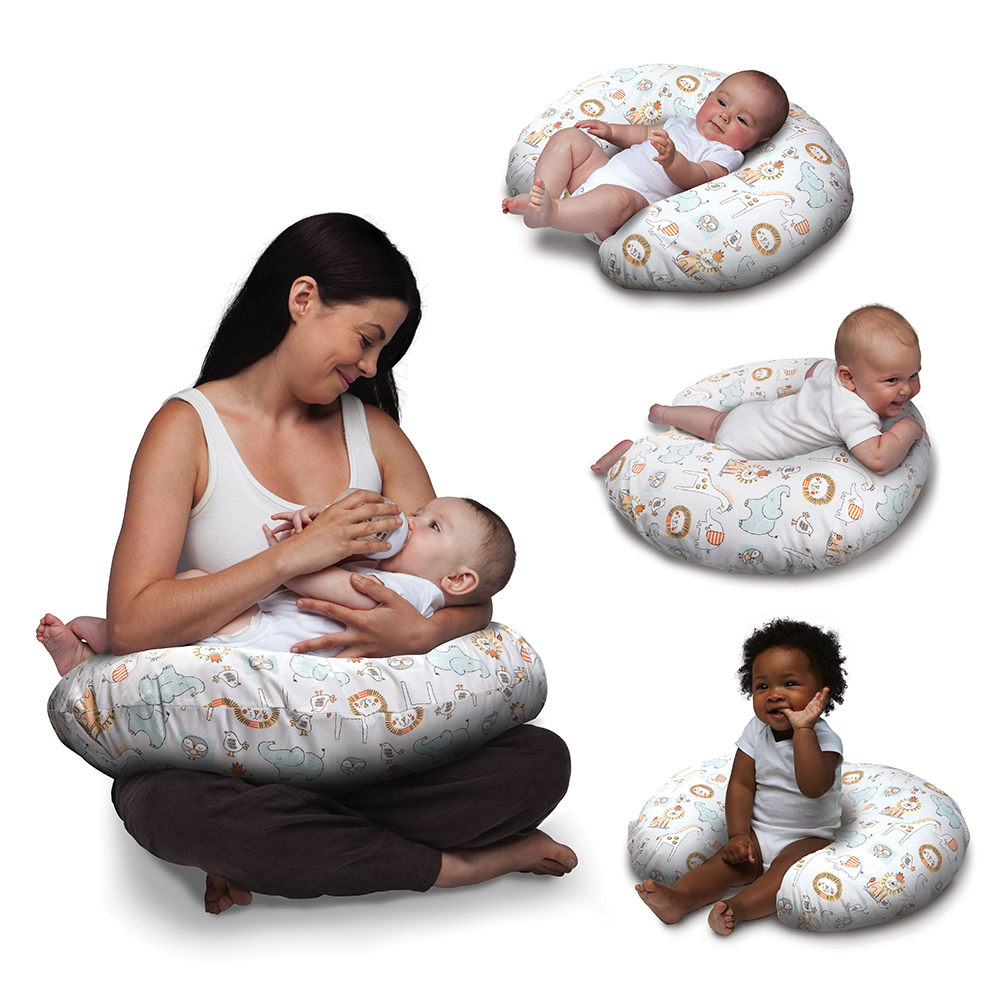 Boppy 純棉多功能授乳枕-俏皮馬戲團