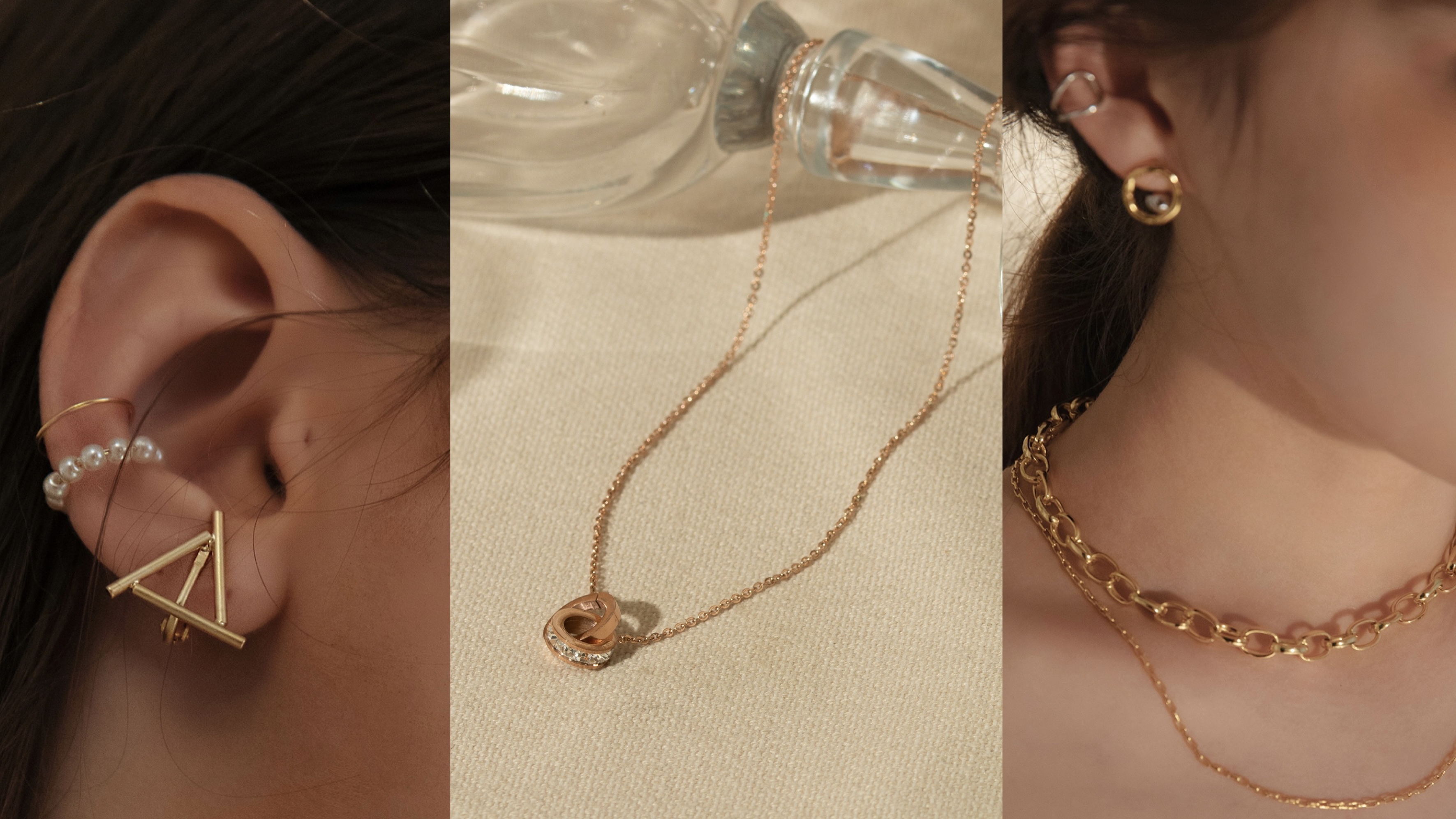 從膚色挑選適合自己的搭配飾品，白皙肌、偏黃肌、小麥肌、古銅肌四種。