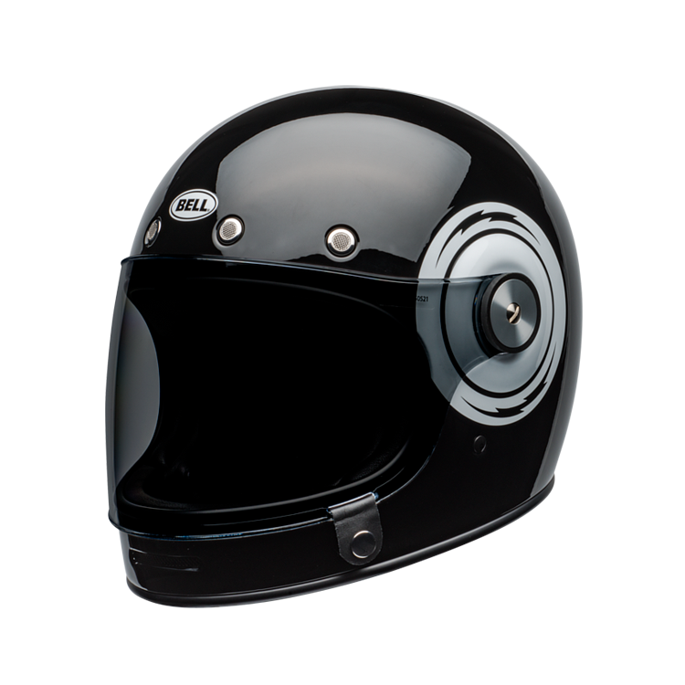 BELL BULLITT BOLT GLOSS BLACK/WHITE 黑白 全罩 樂高帽