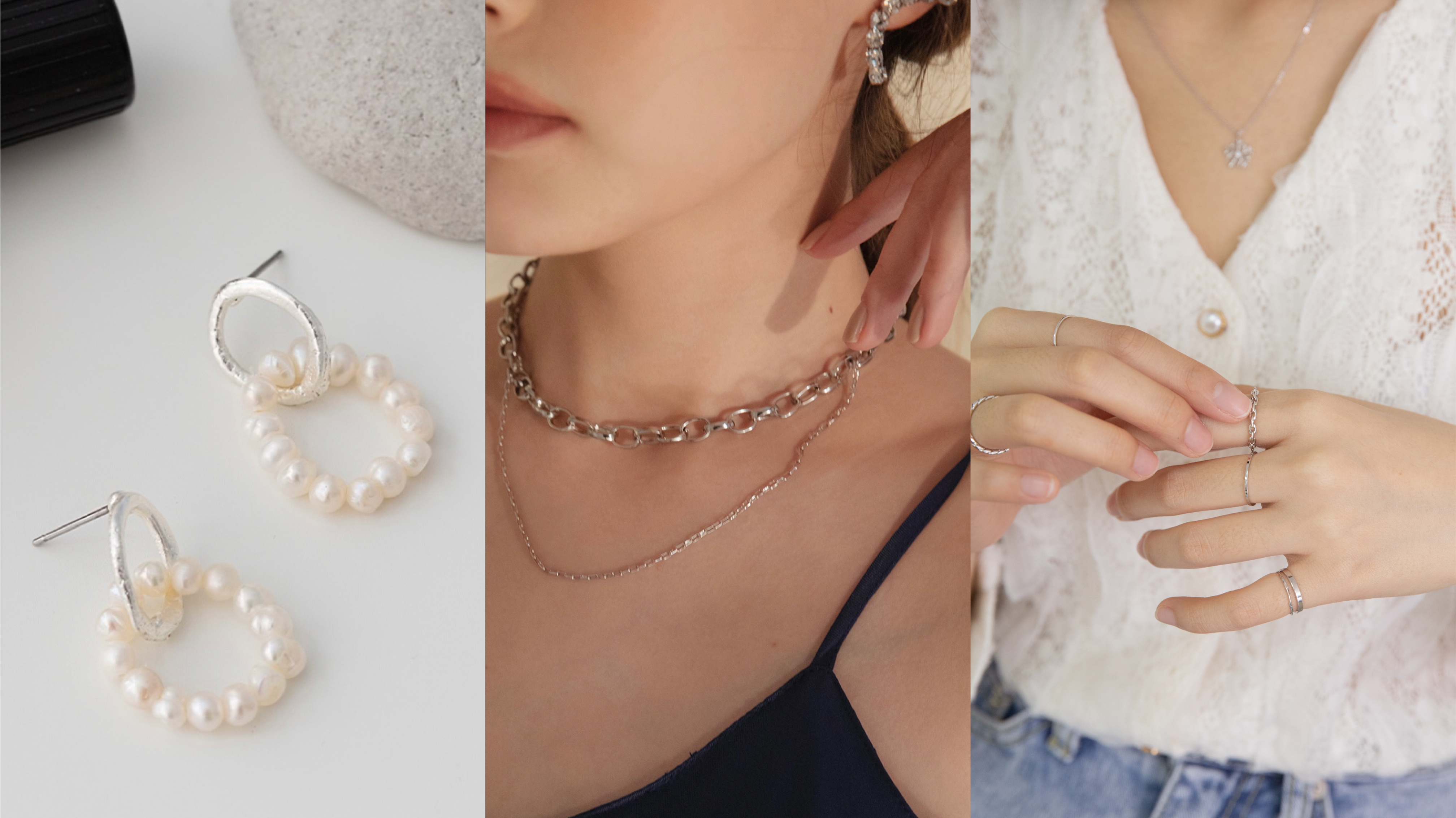 從膚色挑選適合自己的搭配飾品，白皙肌、偏黃肌、小麥肌、古銅肌四種。