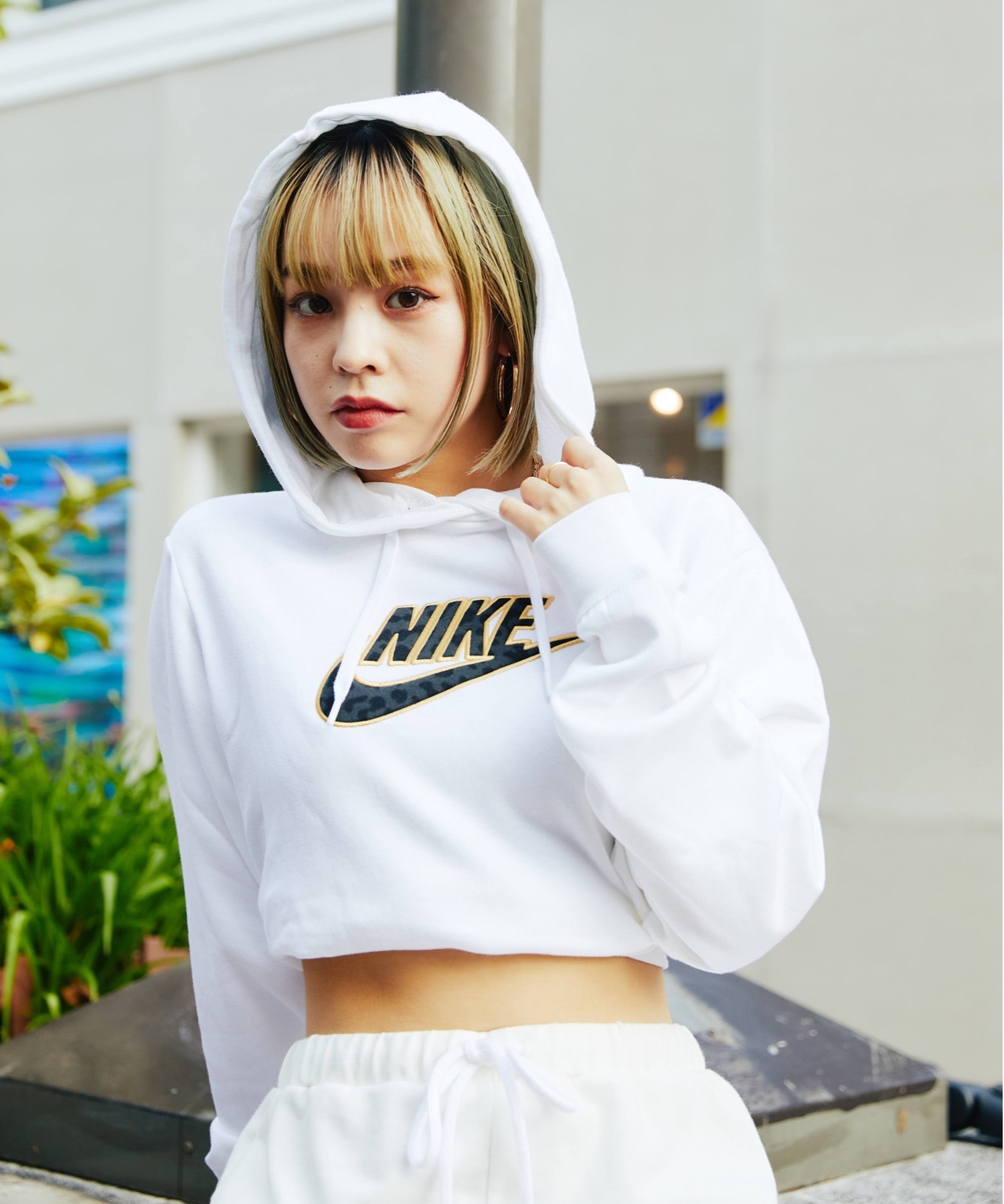 NIKE ANIMAL PRINT WMNS HOODIE