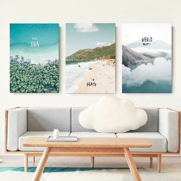 心遊山海無框掛畫