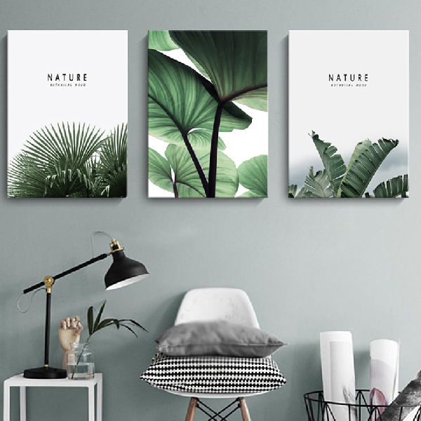 綠意盎然無框掛畫