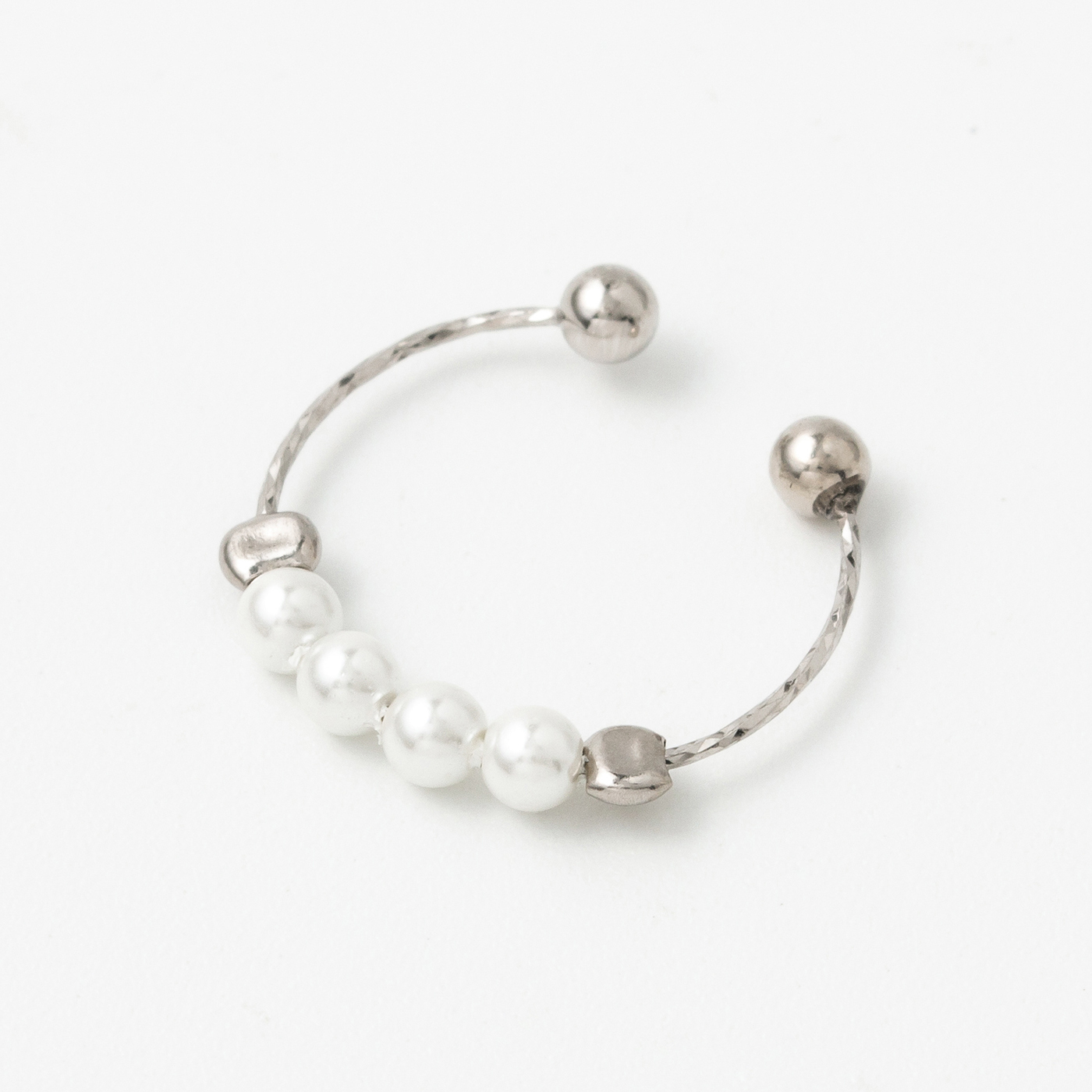 純銀,珍珠,戒指