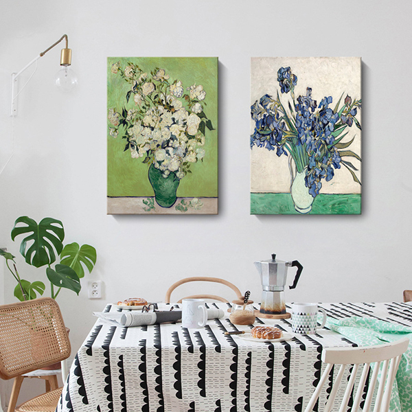 梵谷向日葵無框掛畫