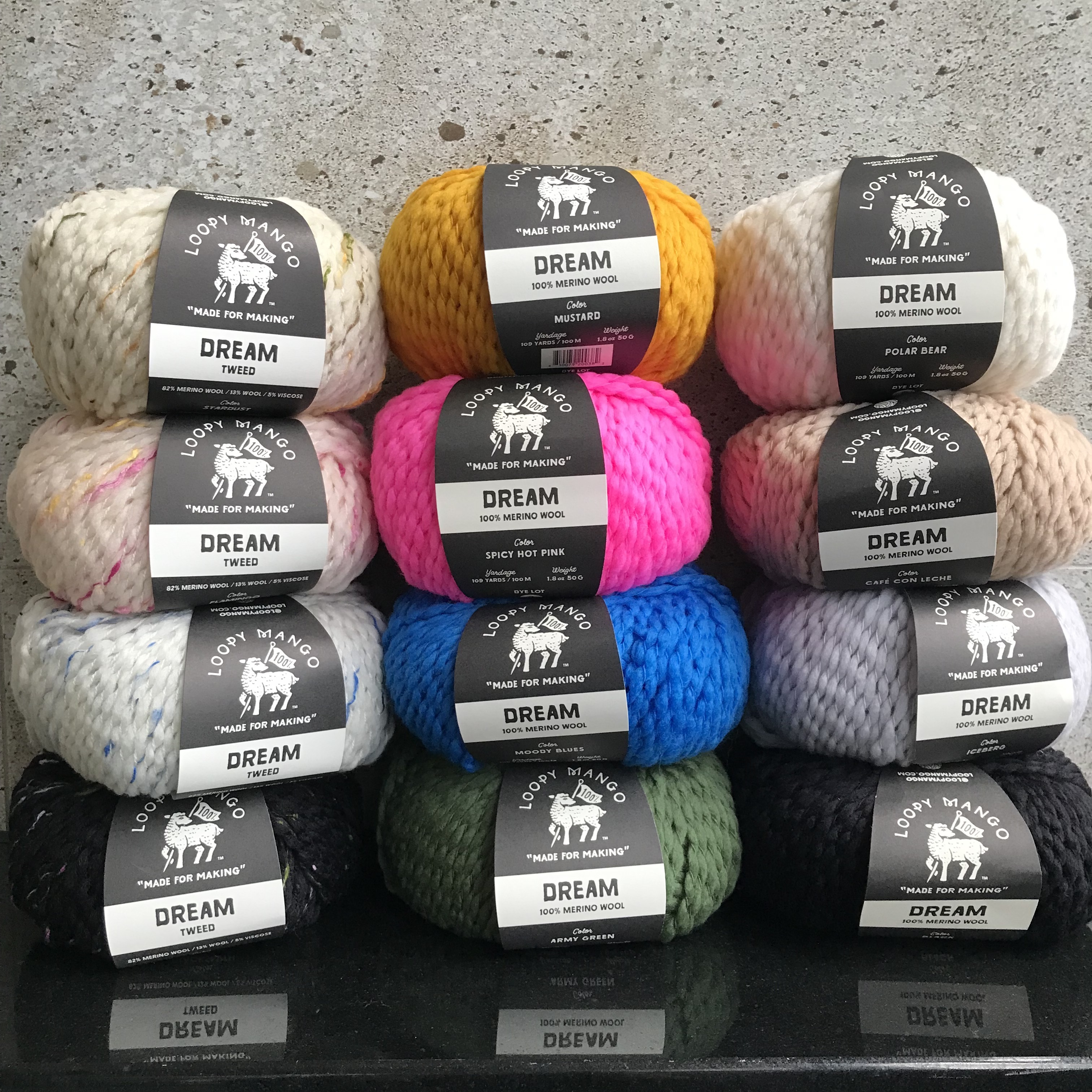 [Loopy Mango] Dream 美麗諾羊毛線