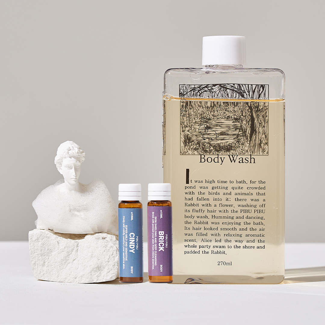 PIBU PIBU 沐浴組 飽水防護(潤澤型)