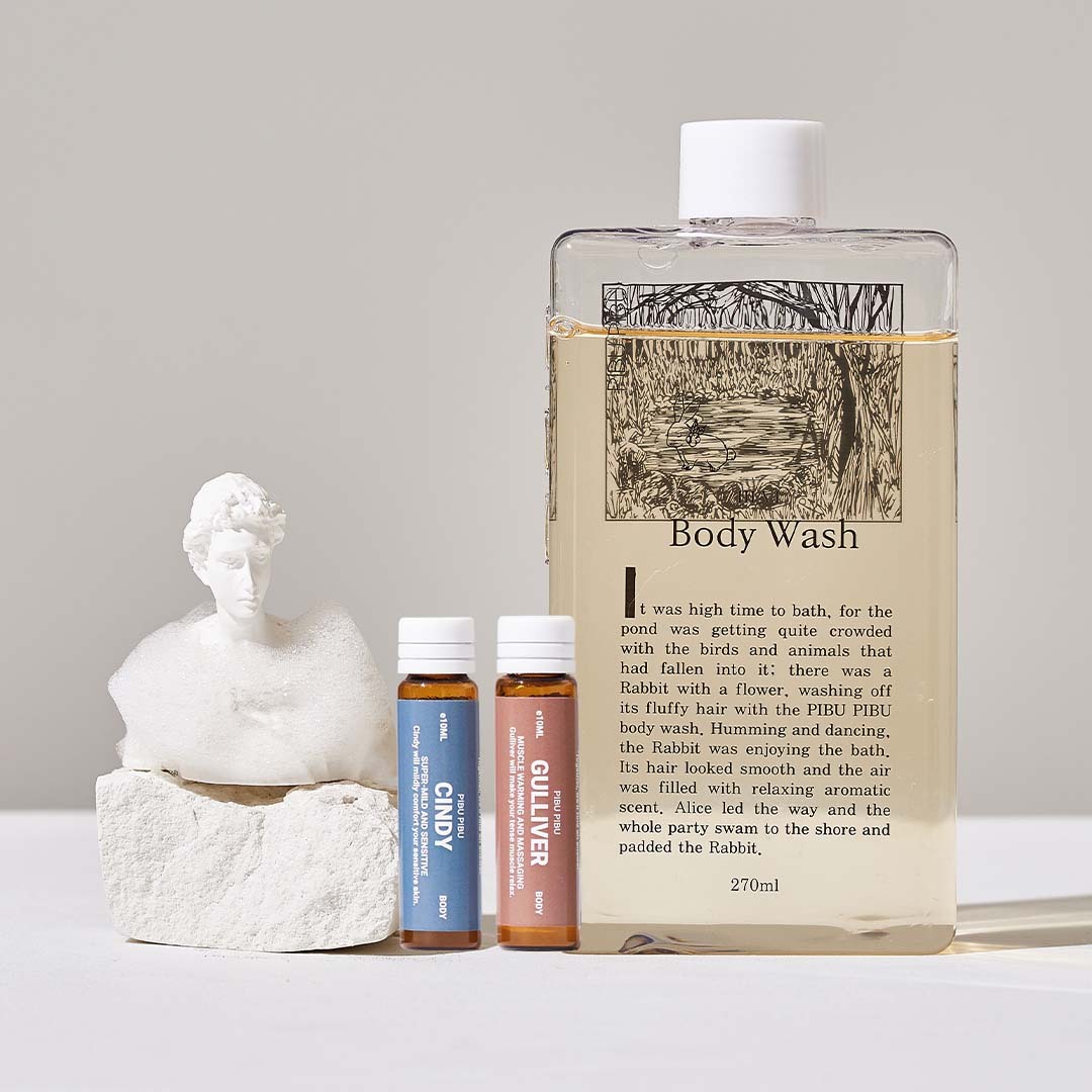 PIBU PIBU 沐浴組 - 潤澤舒緩(潤澤型)