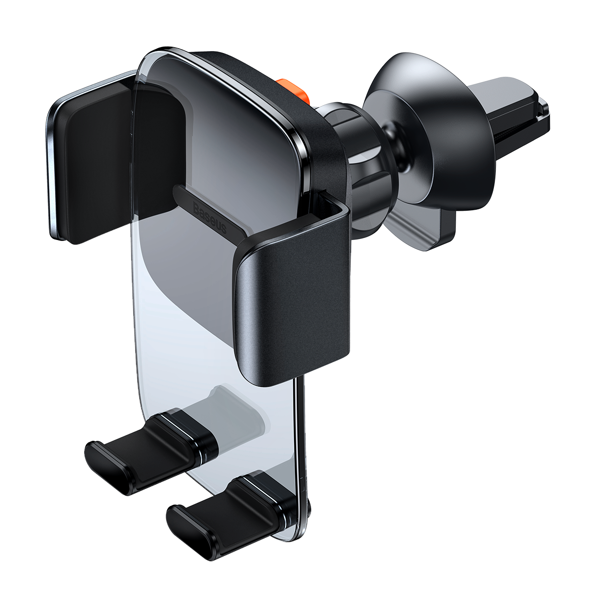 【Baseus倍思】易控夾持車載手機支架(適用圓形出風口)