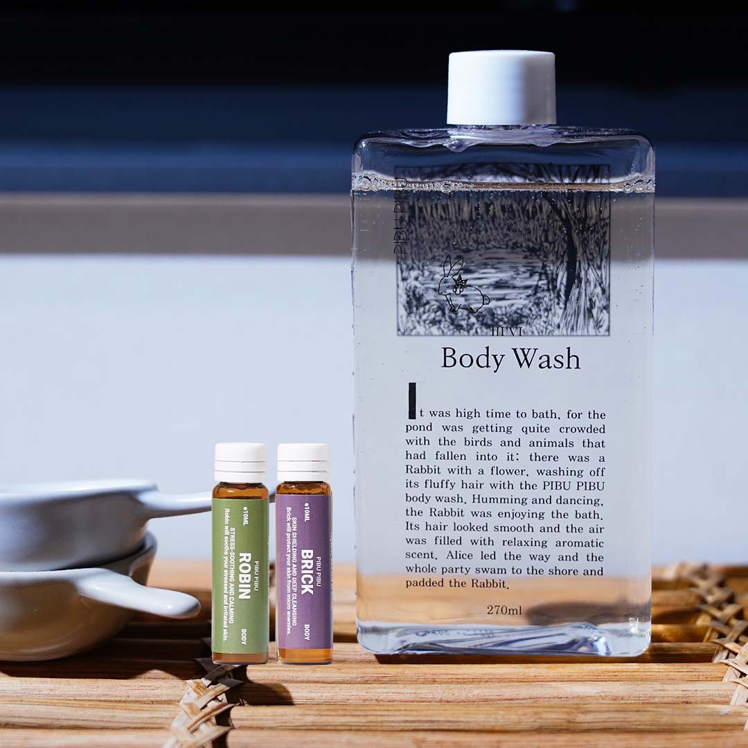 PIBU PIBU 沐浴組 - 淨荳平衡(清爽型)