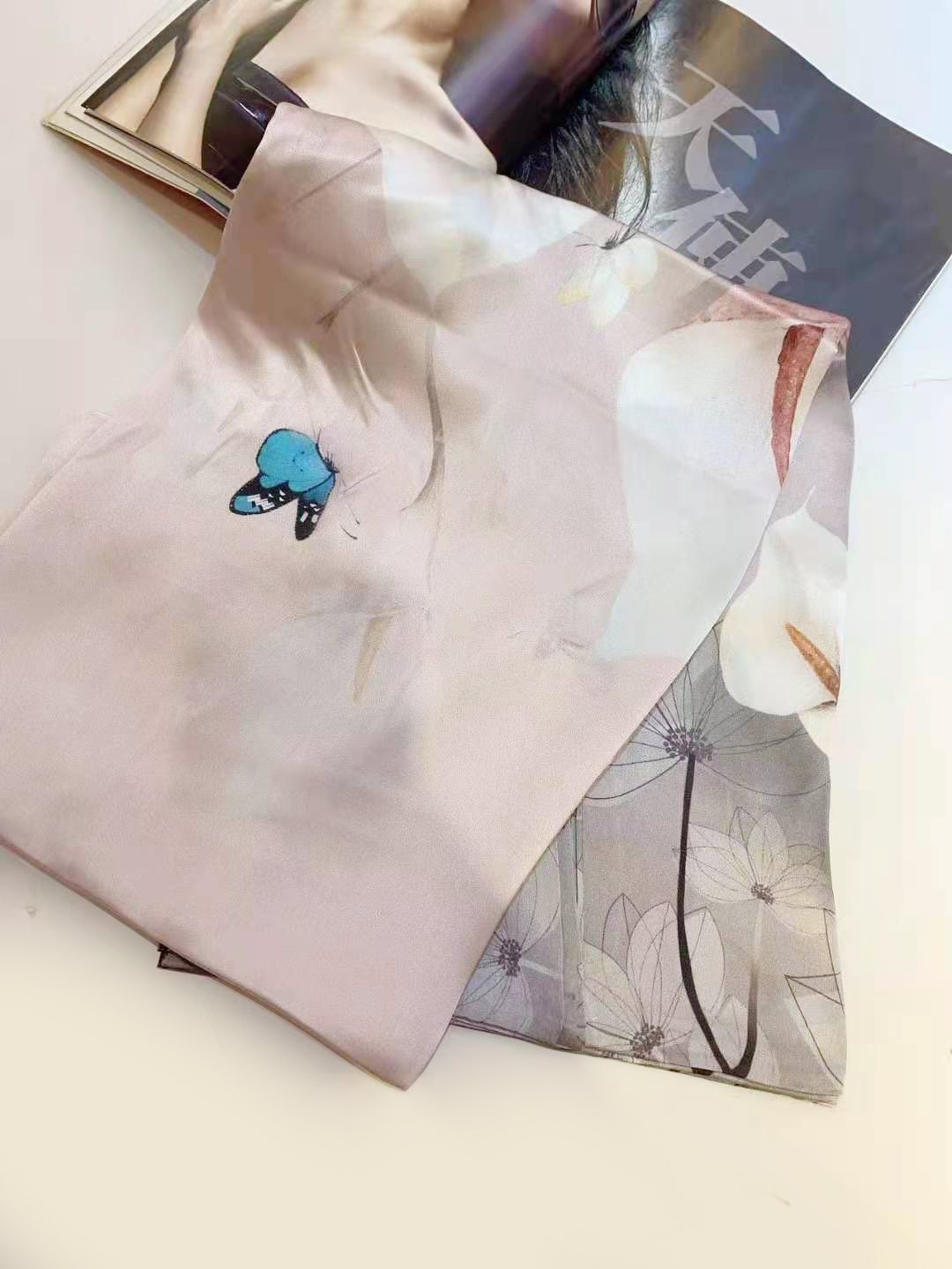 【久興】蠶絲圍巾 (多款式)