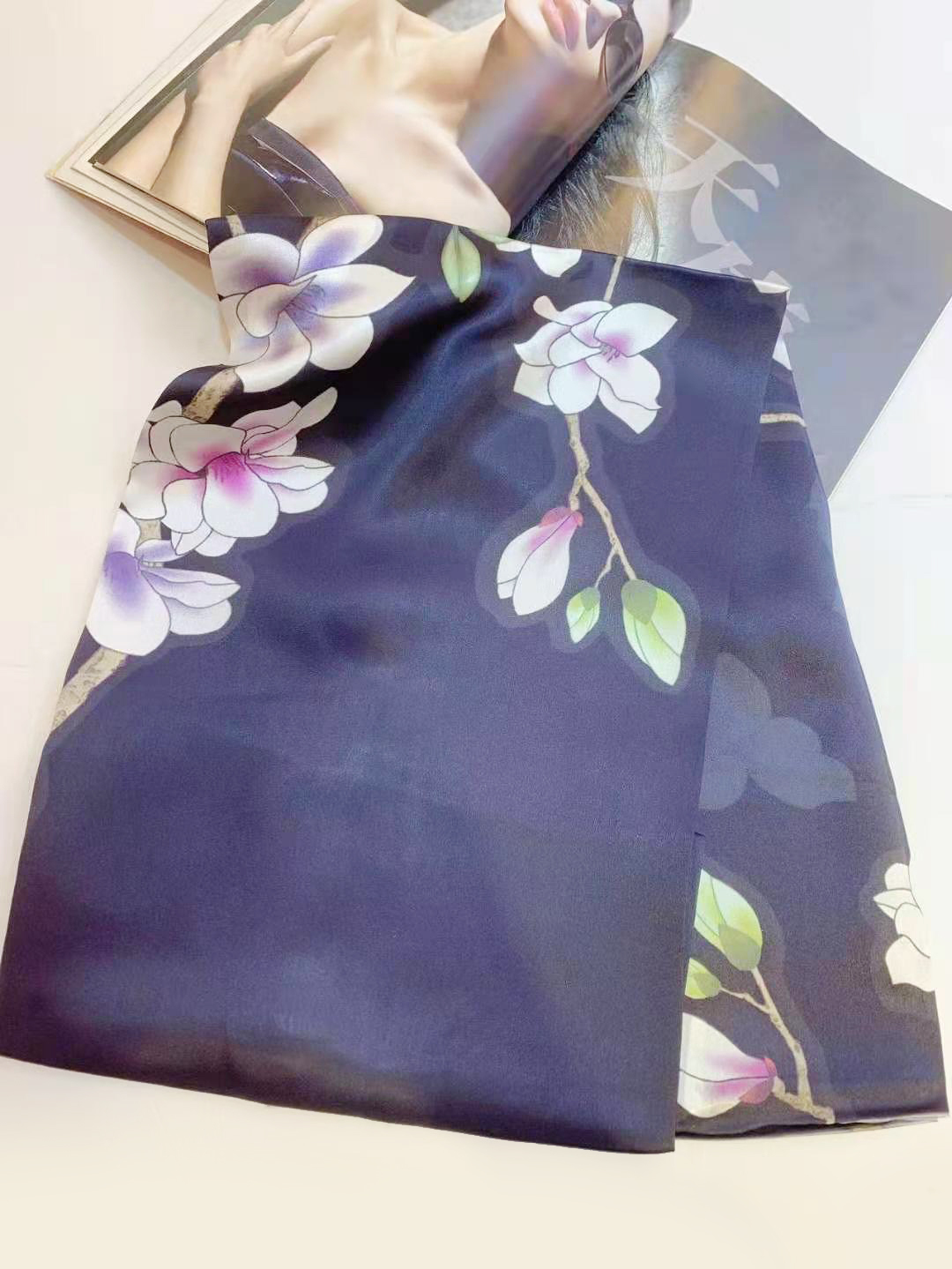 【久興】蠶絲圍巾 (多款式)