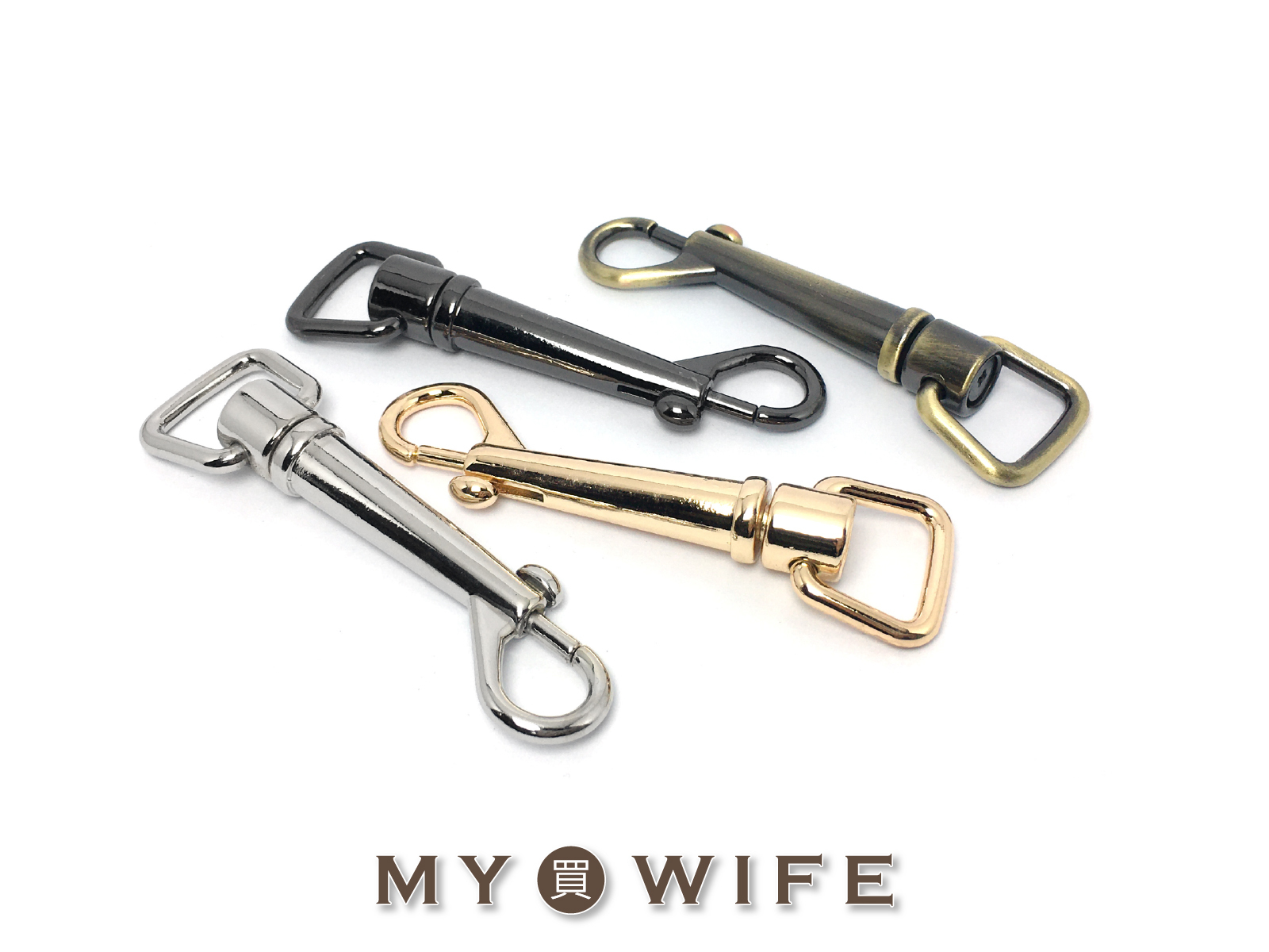 5分長型合金勾_合金勾/勾扣/龍蝦勾_4色【XY-21120607】