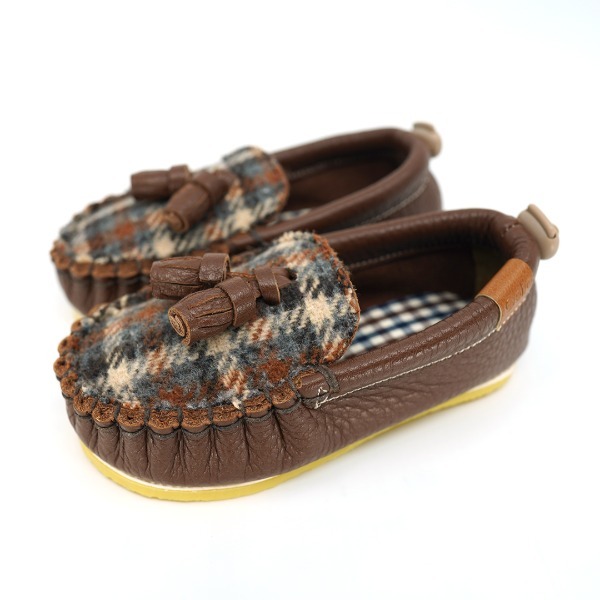 Loafer 羊毛氈格紋