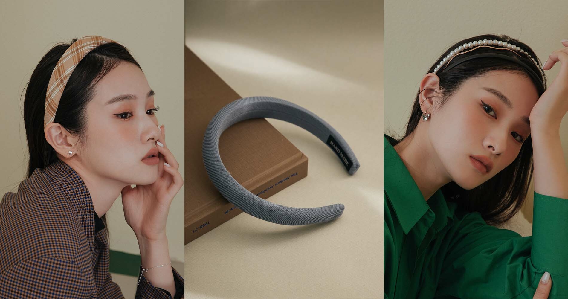 髮帶穿搭造型 髮帶變化怎麼綁 髮箍造型