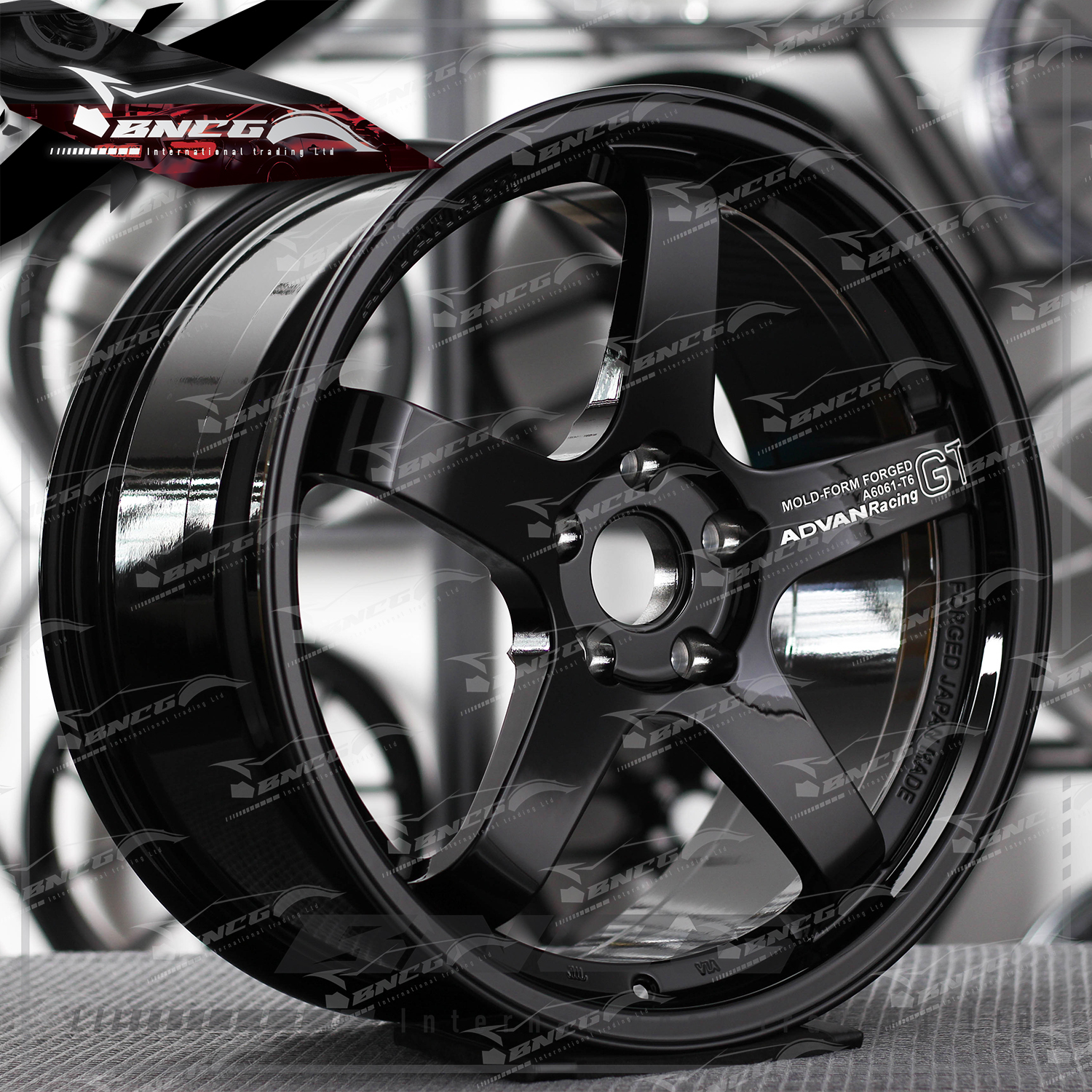 單片式 萬噸鍛造工藝輪圈 ADVAN Racing 改裝 高強度 輕量化 客製化 訂製鋁圈