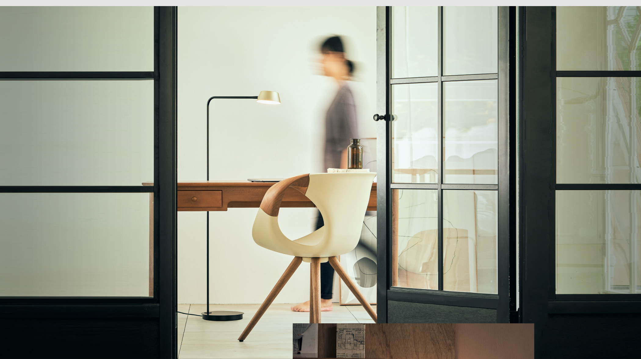 喜的燈飾OLO桌燈立燈預購，立燈使用情境