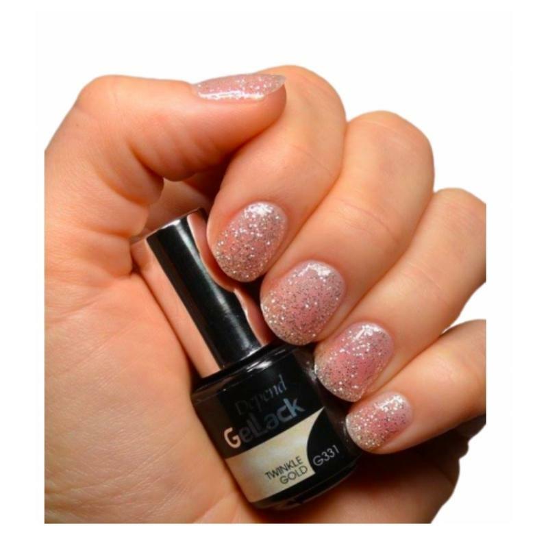 GELLACK GEL甲凝膠 331 閃閃金片 (不透明)