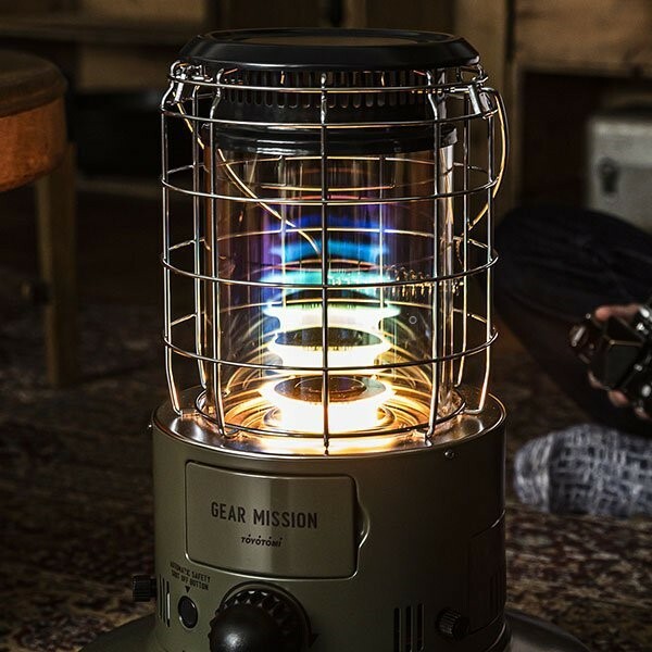 【TOYOTOMI】 GEAR MISSION 對流型煤油暖爐 RAINBOW款 RR-GE25-G