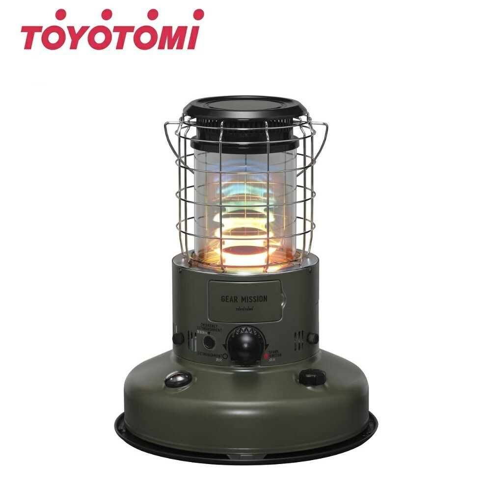 【TOYOTOMI】 GEAR MISSION 對流型煤油暖爐 RAINBOW款 RR-GE25-G