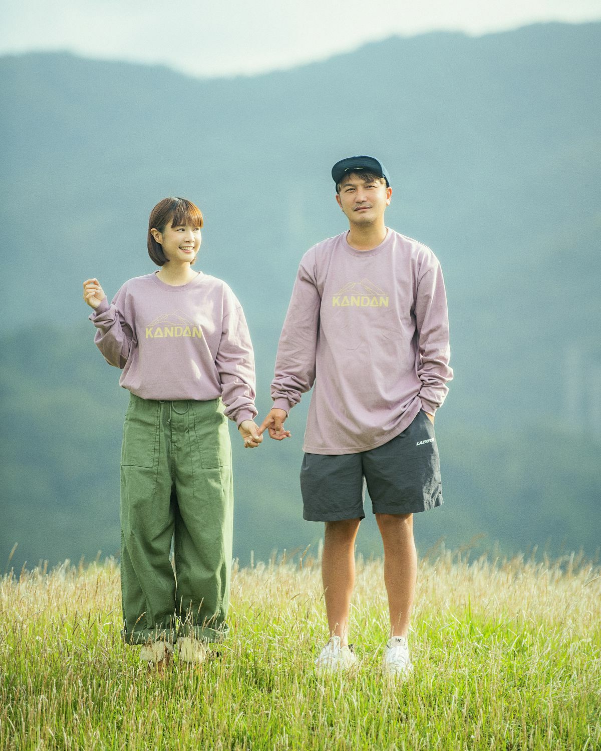 KID ® KANDAN系列 山脈長T 紫